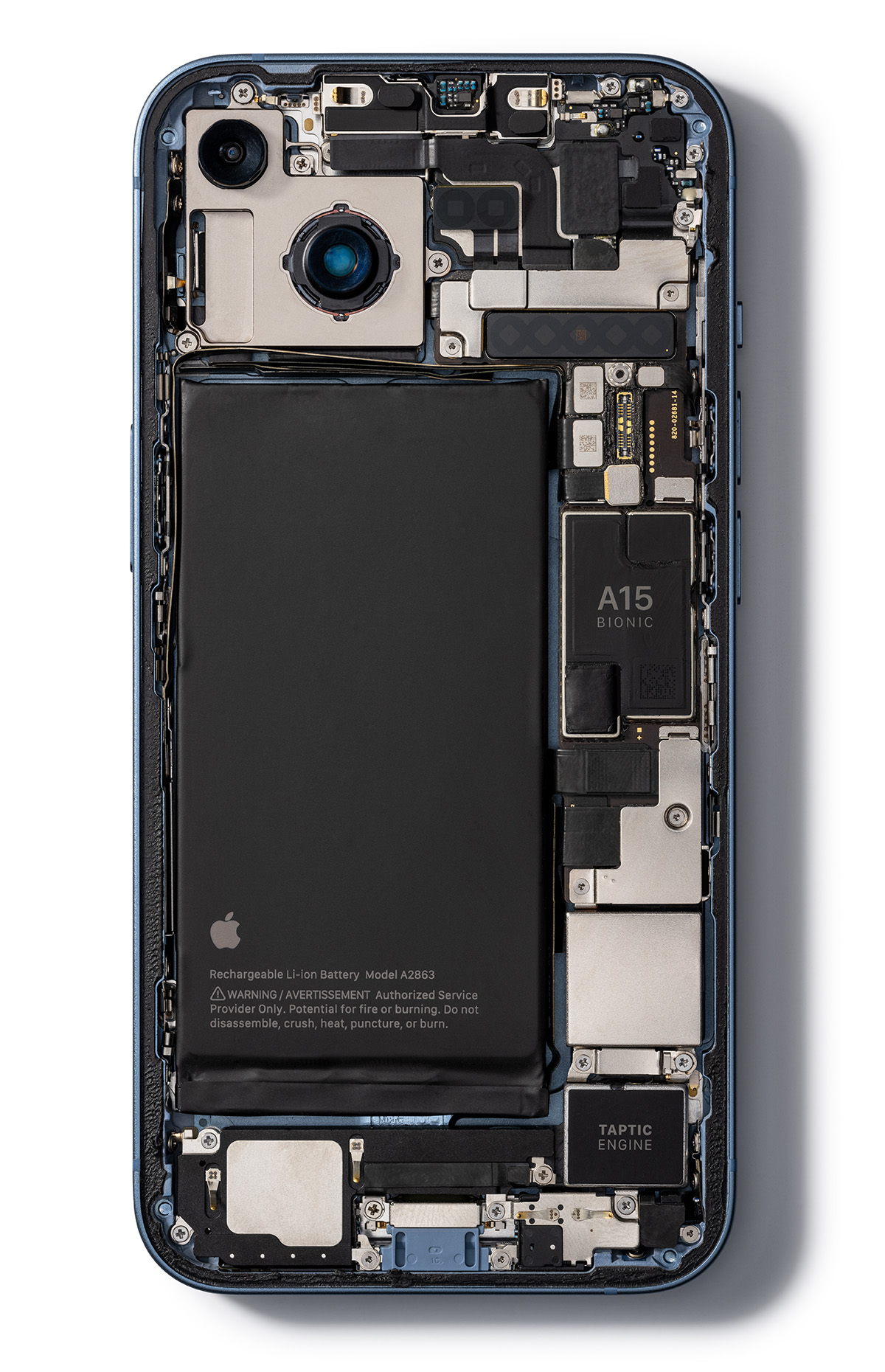 Interno iPhone aperto - Servizio Riparazioni riparazioneiphoneterracina